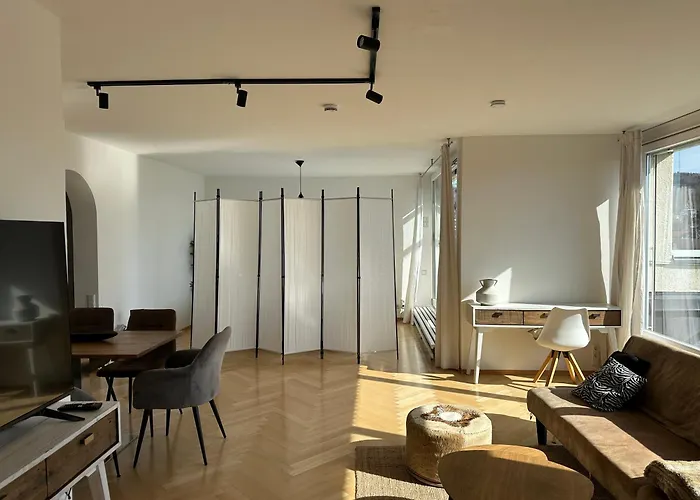 Apartmán Flow Living I Penthouse Mit Dachterrasse I 5 Min Zum Ammersee Herrsching am Ammersee